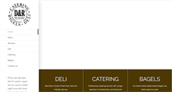 Desktop Screenshot of dandrbagels.com